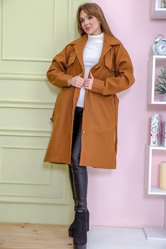 Бежевые 3 цвета базовые кашемировые пальто- s m l xl — цена 800 грн в ...