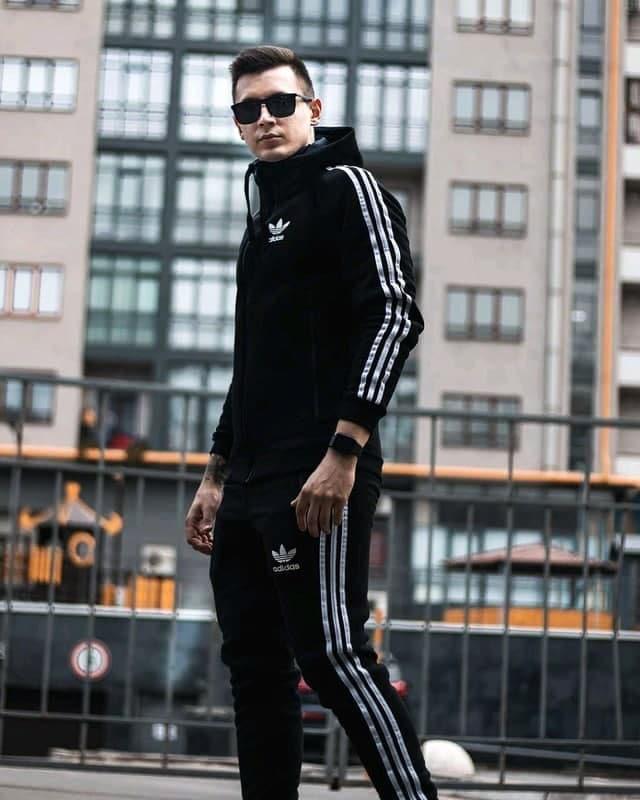 🔥зимний мужской спортивный костюм adidas черный🔥 — цена 830 грн в  каталоге Спортивные костюмы ✓ Купить мужские вещи по доступной цене на Шафе  | Украина #81202976