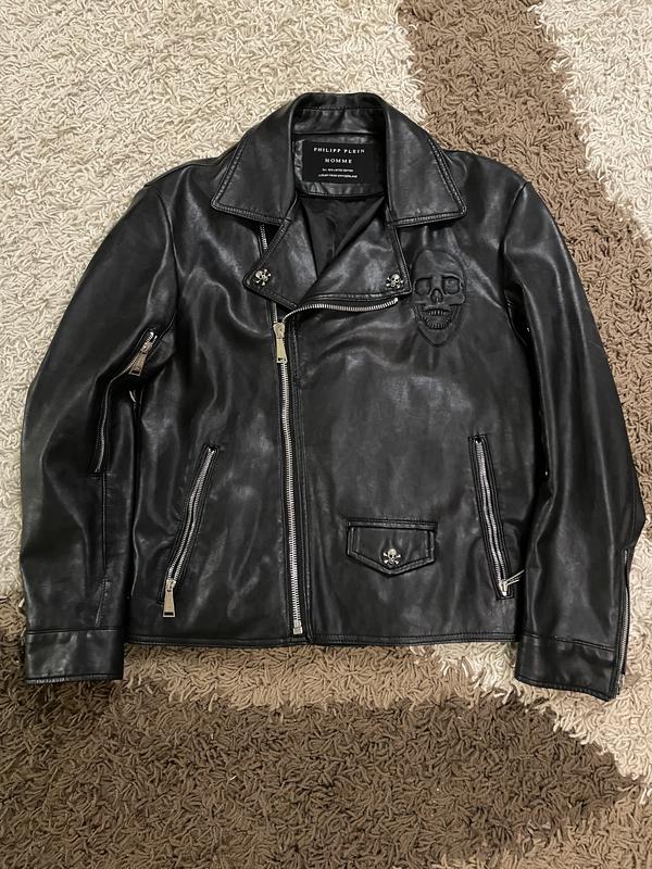Куртка косуха philipp plein — цена 7000 грн в каталоге Куртки Купить ...