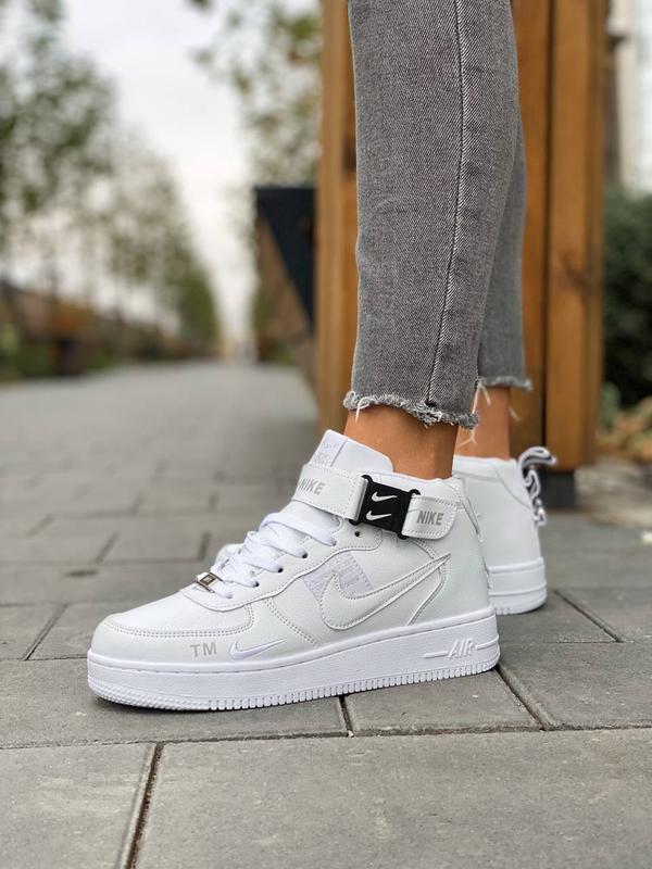 Nike air fors white 🆕 женские зимние кроссовки найк аир форс ❄️ с мехом —  цена 1650 грн в каталоге Кроссовки ✓ Купить женские вещи по доступной цене  на Шафе | Украина #81782881