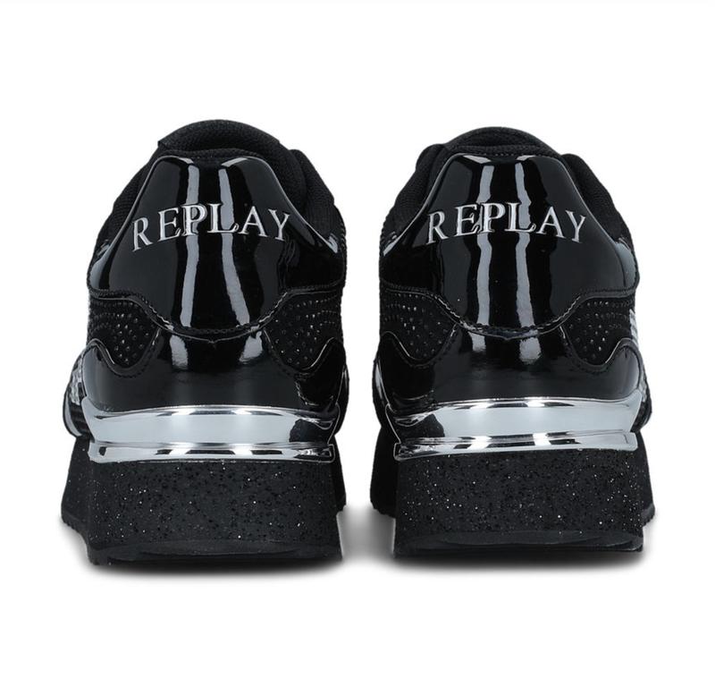 Черные стильные кроссовки replay оригинал 38 размера уценка — цена 1399 грн  в каталоге Кроссовки ✓ Купить женские вещи по доступной цене на Шафе |  Украина #81945385