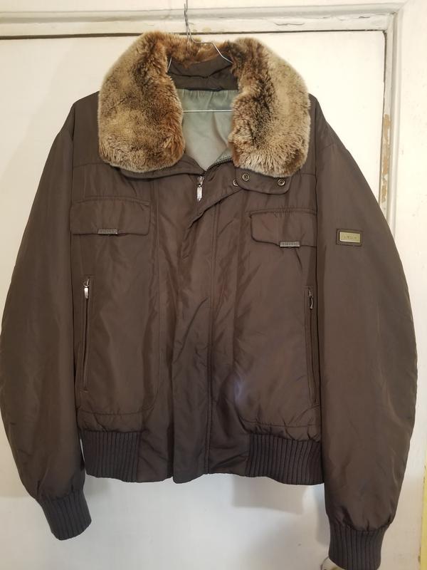Пуховик-бомбер trussardi originsl. — цена 1100 грн в каталоге Пуховики ...