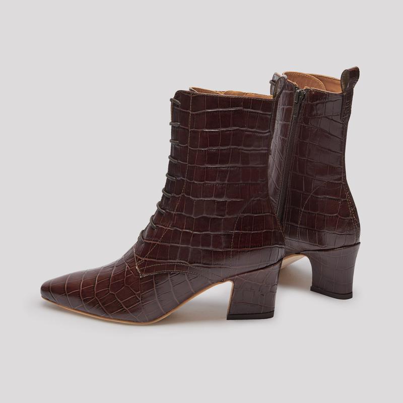 miista london zelie boots croc