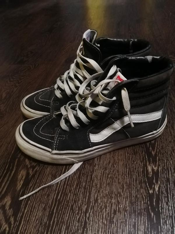 Кеды vans кроссовки ванс высокие оригинал — цена 200 грн в каталоге ...