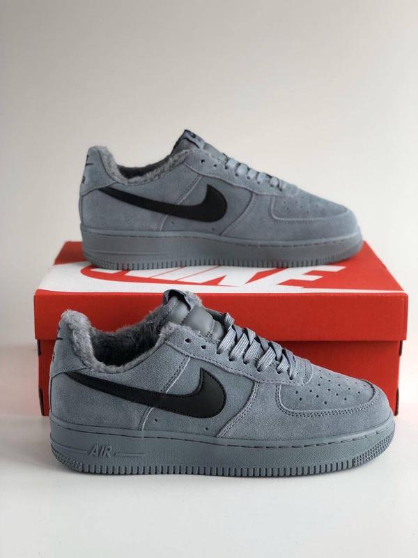 Nike force 1 grey sales
