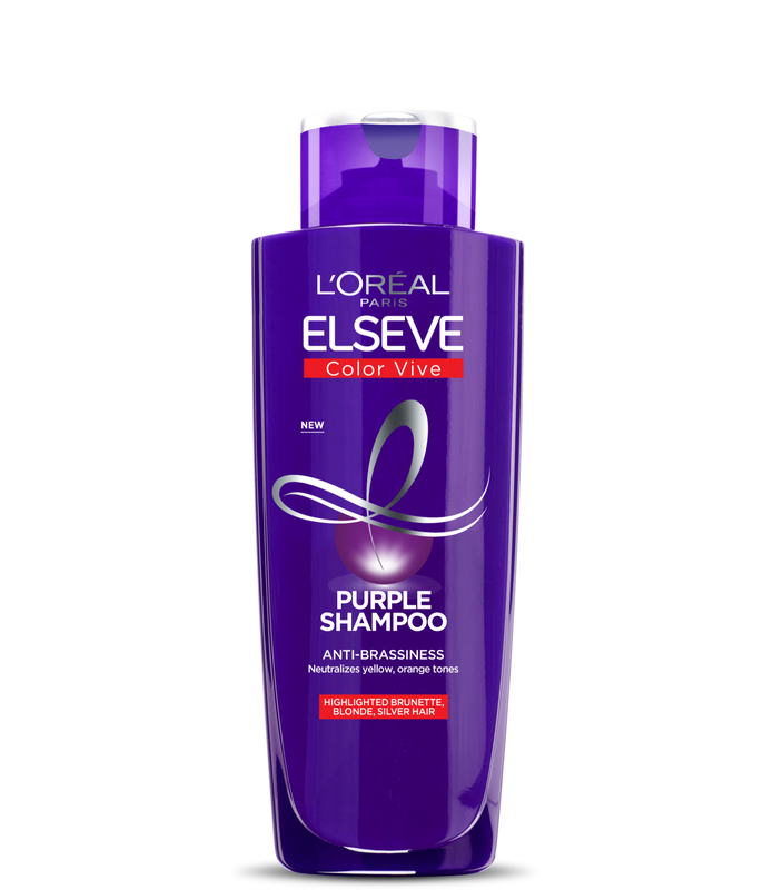 Шампунь l'oreal paris фиолетовый "elseve, эксперт цвета", для волос ...