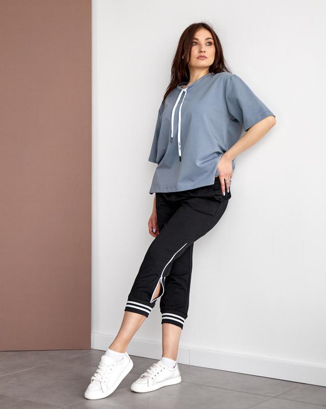 Женский спортивный костюм больших размеров. размеры l, xl, xxl, 3xl ...