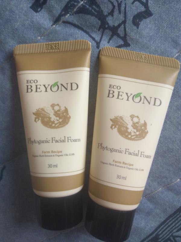 eco beyond phytoganic facial foam