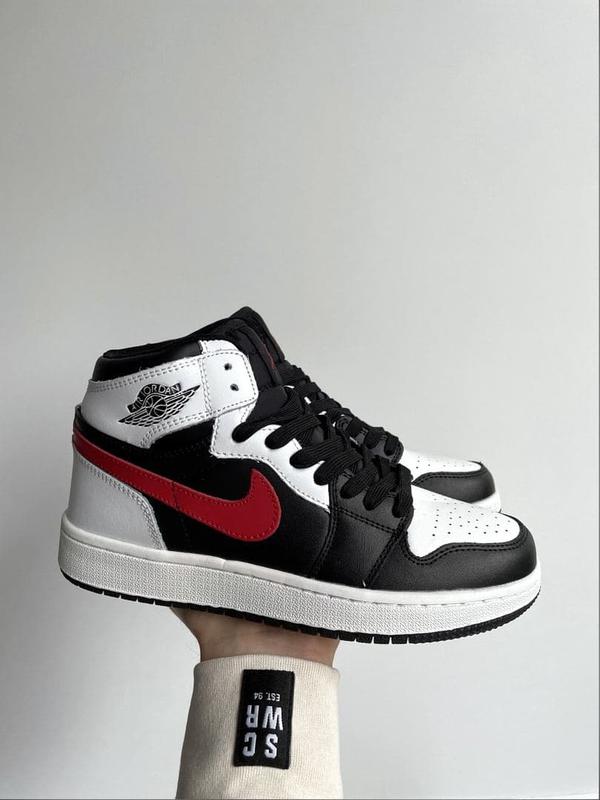 jordan 1 white black grey red