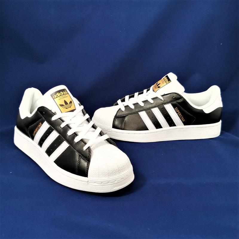 Кроссовки adidas superstar черные мужские адидас суперстар (размеры: 41 ...