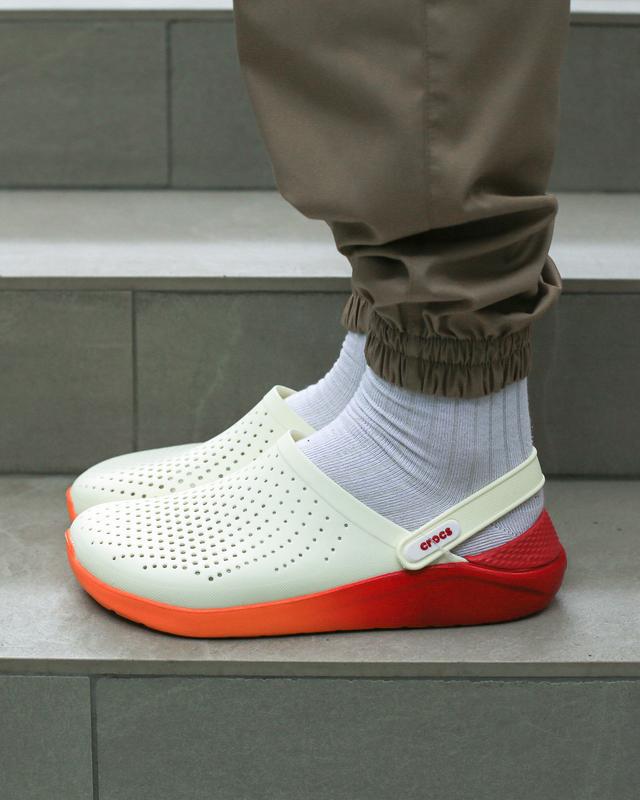 Женские оригинальные кроксы crocs crocband literide platform крокс ...