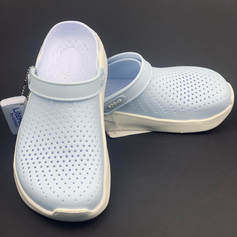 Женские оригинальные кроксы crocs crocband literide platform крокс ...