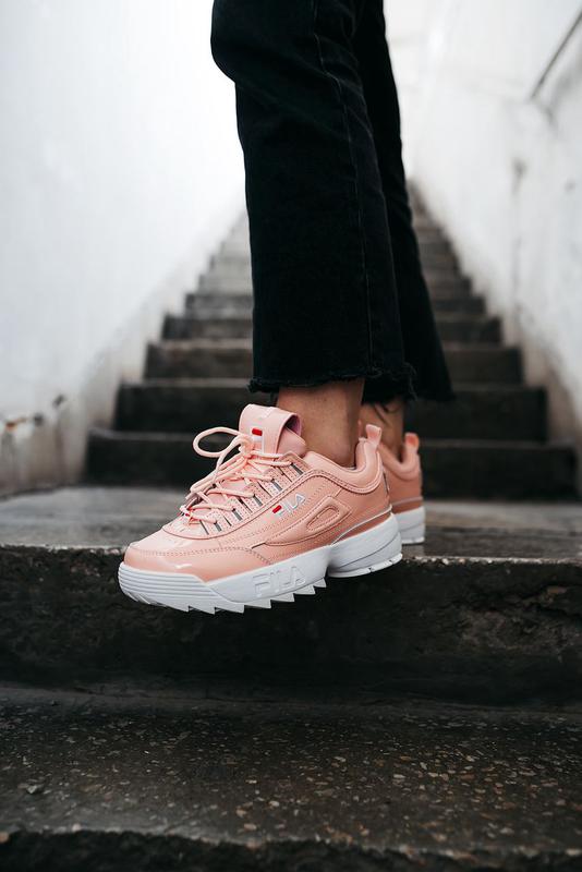 Fila disruptor 2 pink \ white брендовые розовые женские кроссовки фила  распродажа жіночі рожеві кросівки філа розпродаж — цена 1000 грн в каталоге  Кроссовки ✓ Купить женские вещи по доступной цене на Шафе | Украина  #83741253