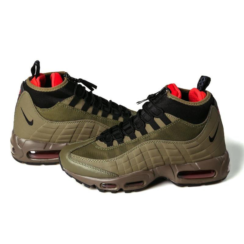 Nike air max 95 sneakerboot all black термо кроссовки на зиму найк аир ...