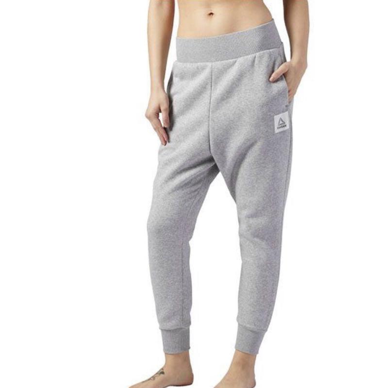 Белые джоггеры Reebok женские