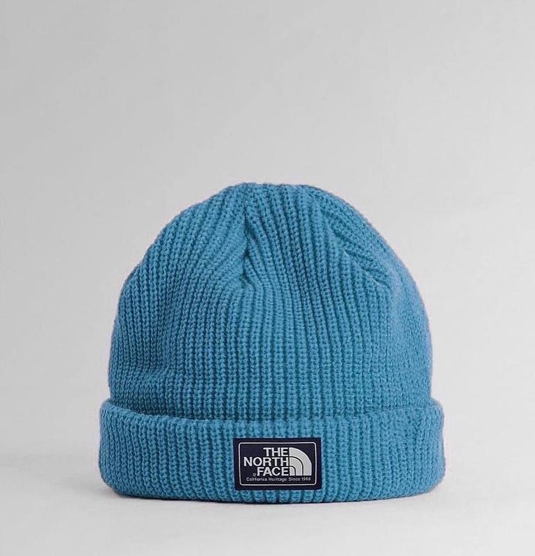 Зимова тепла шапка унісекс модель класична the north face — ціна 450 ...