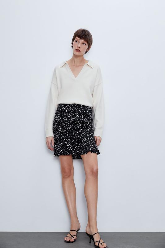 Юбка Zara букле