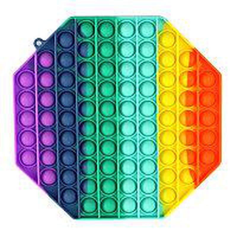 Игрушка антистресс пупырка попит pop it fidget rainbow большой ...