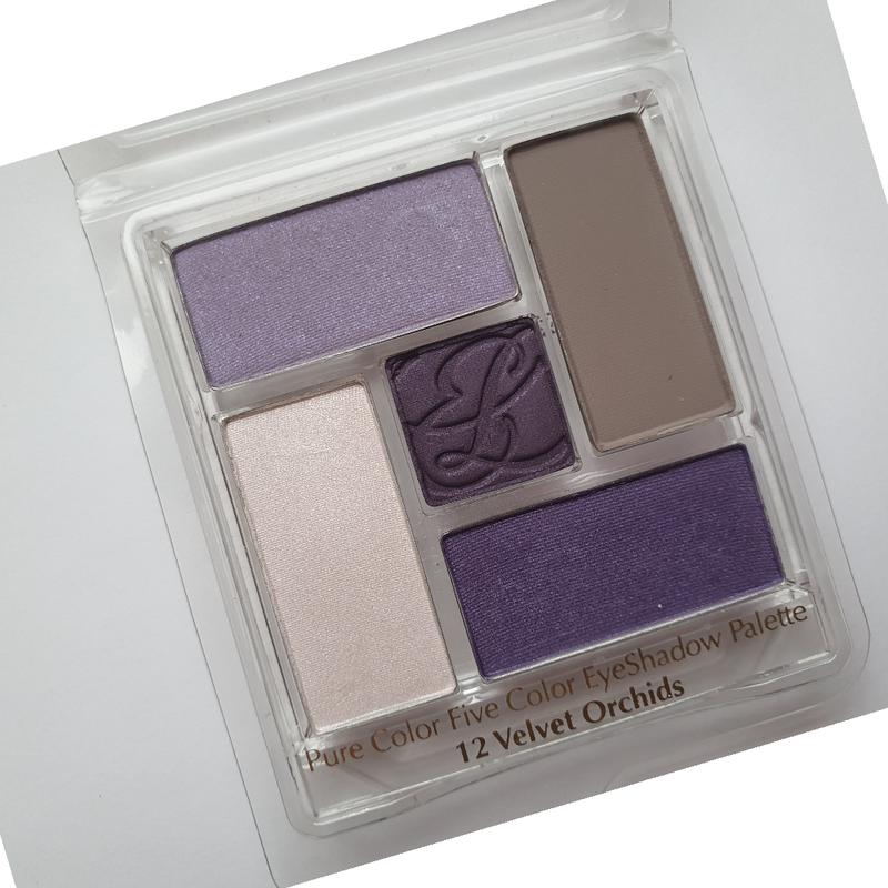 Estee lauder pure color five color eyeshadow palette 5ти цветные тени