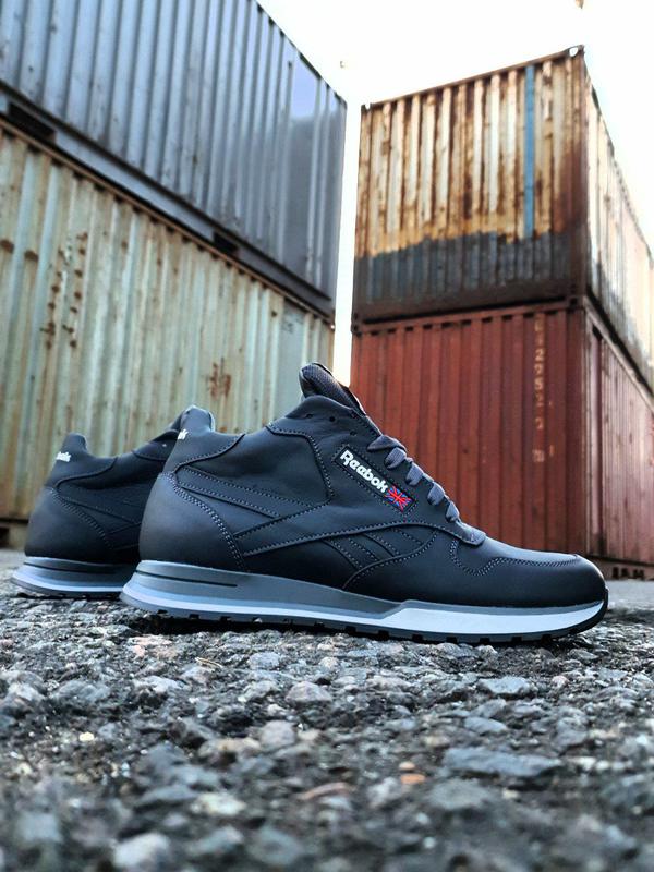 winter boots reebok classic leather black 1750
