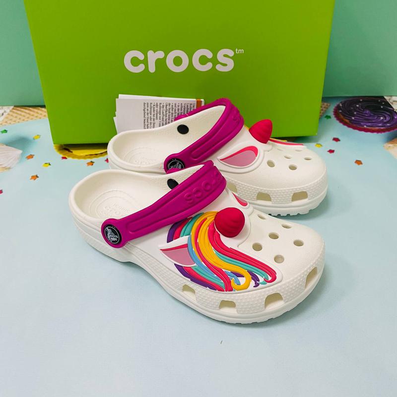Знижка!!! crocs kids' fun lab classic i am unicorn , дитячі крокси сабо ...