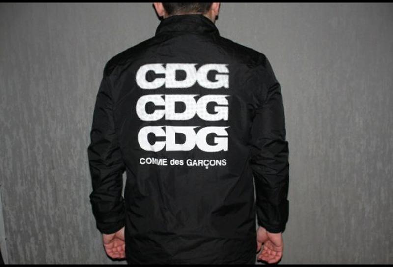 comme des garcon coach jacket