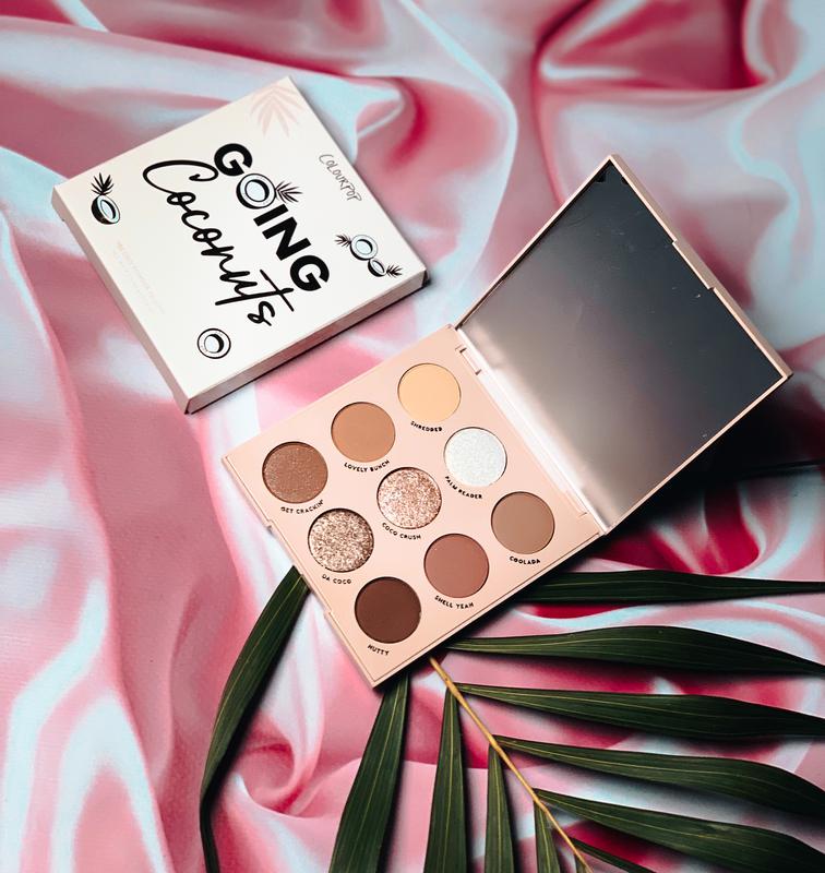 Палетка теней colourpop going coconuts тени для век колорпоп колор поп ...