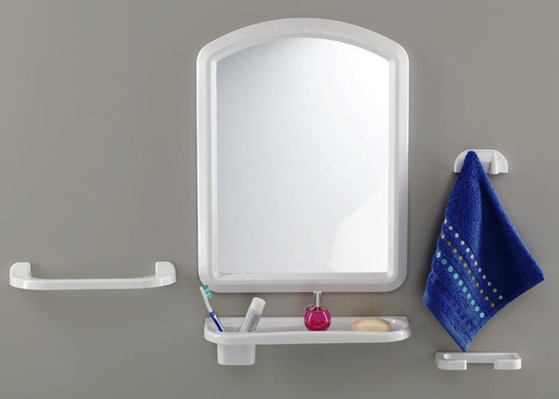 Комплект для ванны с зеркалом. Зеркало в ванную пластмассовое. Набор для ванной комнаты. Набор для ванной комнаты с зеркалом. Набор для ванной с зеркалом пластиковый.