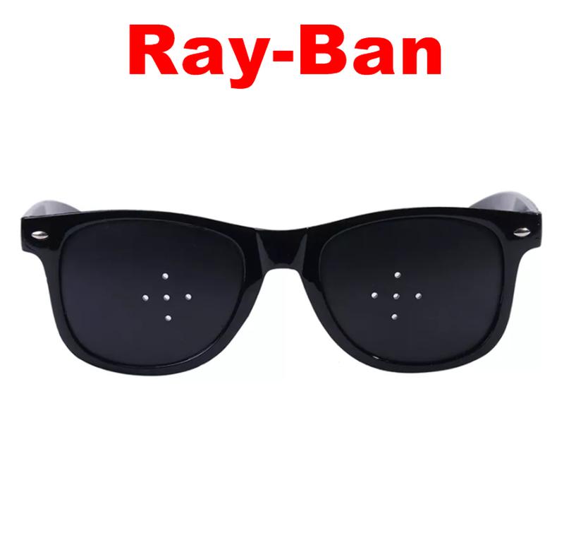 Очки-перфорационные "ray-ban 2". перфорационные очки с дырочками. очки ...