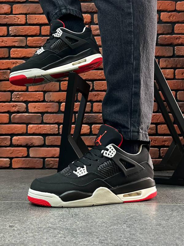 Кроссовки найк джордан 4 мужские, весна-осень nike air jordan 4 retro ...