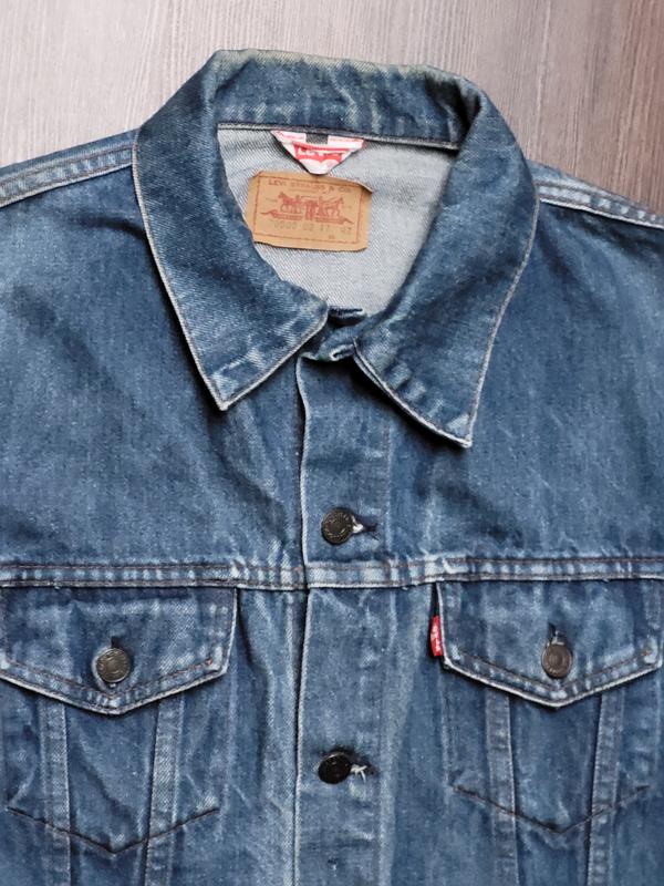 Джинсовая куртка винтаж 80-е rare levis как lee wrangler — цена 1300 ...