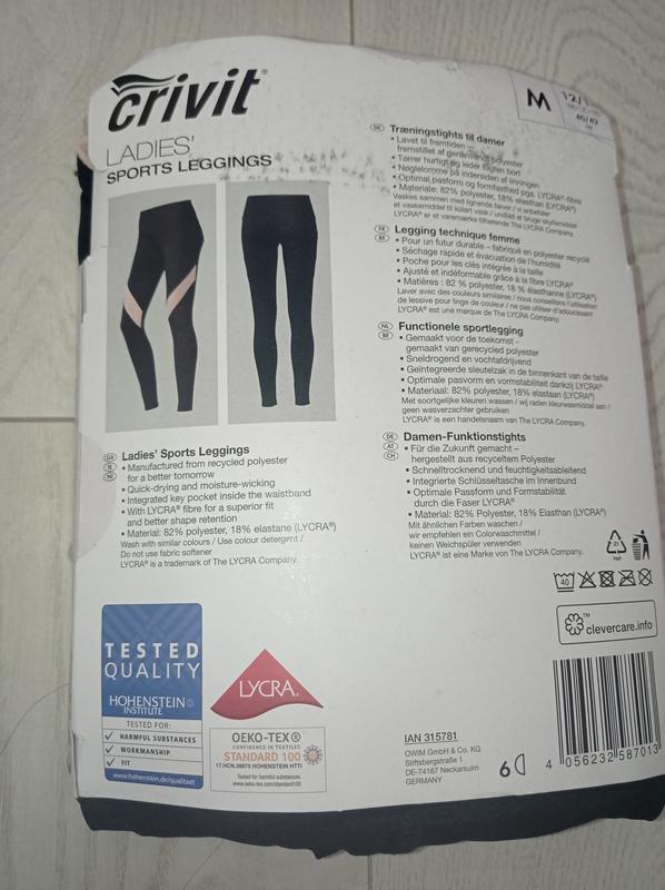 Crivit ladies sports leggings cheap