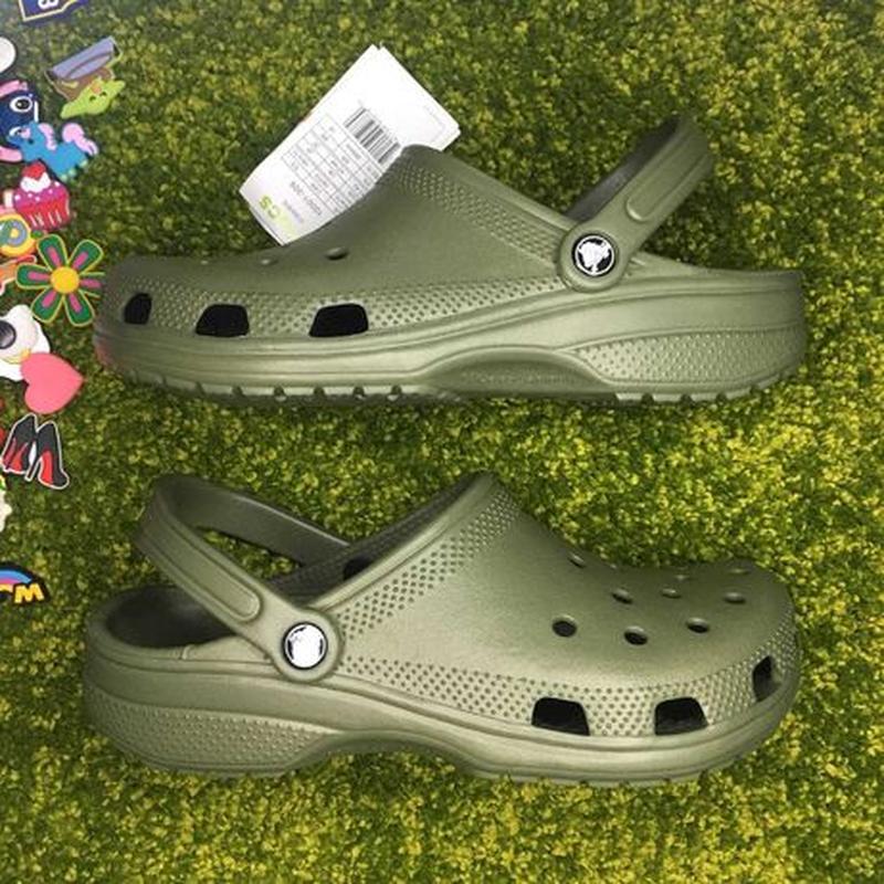 Crocs classic army clearance green