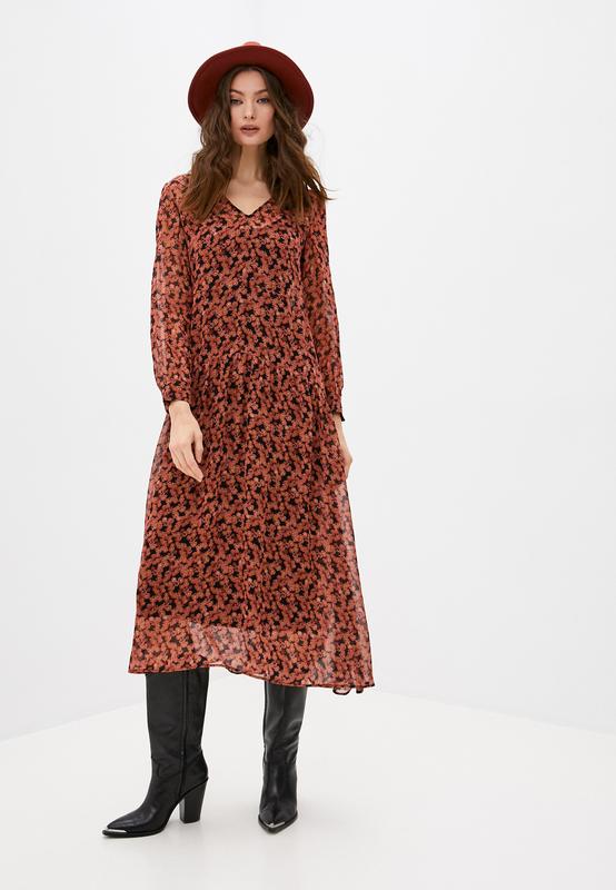 Тренд плаття міді принт max&co max mara платье квіти цветы — ціна 5400