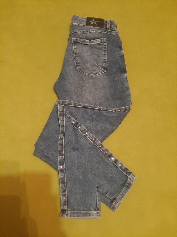 Сині джинси скінні denim 1982 takko-fashion — ціна 450 грн у каталозі  Джинси ✓ Купити жіночі речі за доступною ціною на Шафі | Україна #87717962