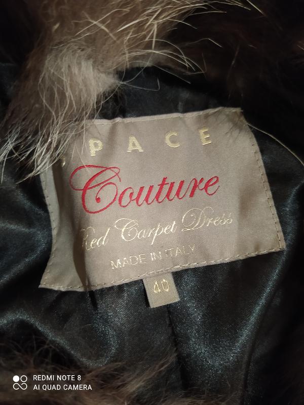 Шуба space couture италия — цена 3200 грн в каталоге Шубы ✓ Купить женские  вещи по доступной цене на Шафе | Украина #87990434