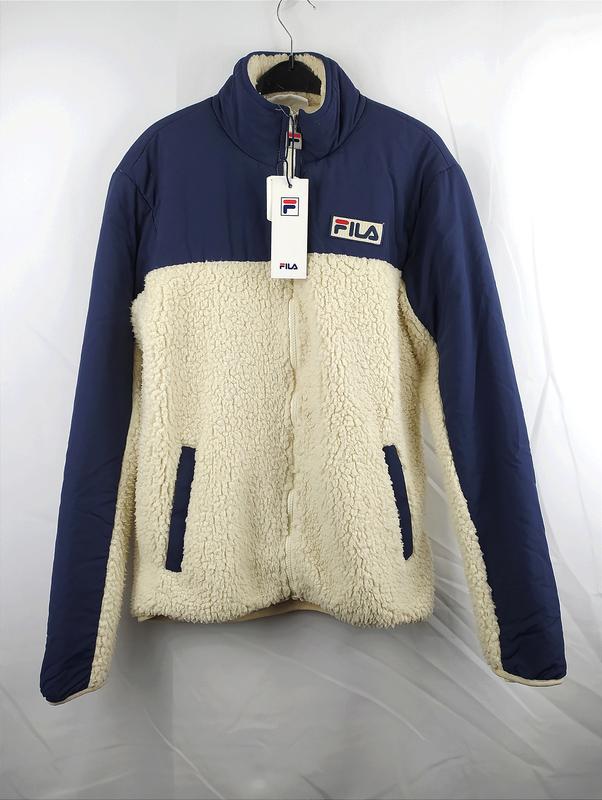 Fila tonetto colorblock sherpa hot sale jacket