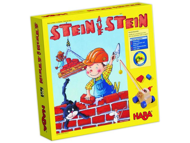Игра настольная для детей стройка haba германия 4221 — ціна 1982 грн у ...