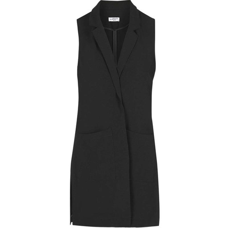 Платье жилет черный. Платье жилет черный. Черное платье жилет. Удлиненный жилет с платьем. Черный жилет сарафан с поясом.