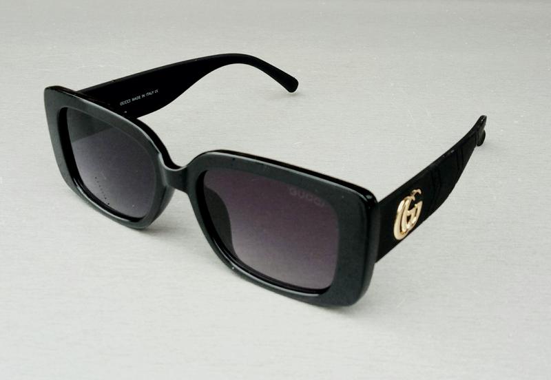 Очки в стиле gucci женские солнцезащитные чёрные с градиентом — цена ...
