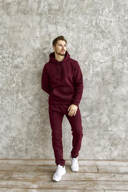 Adidas костюм бордовый необычный