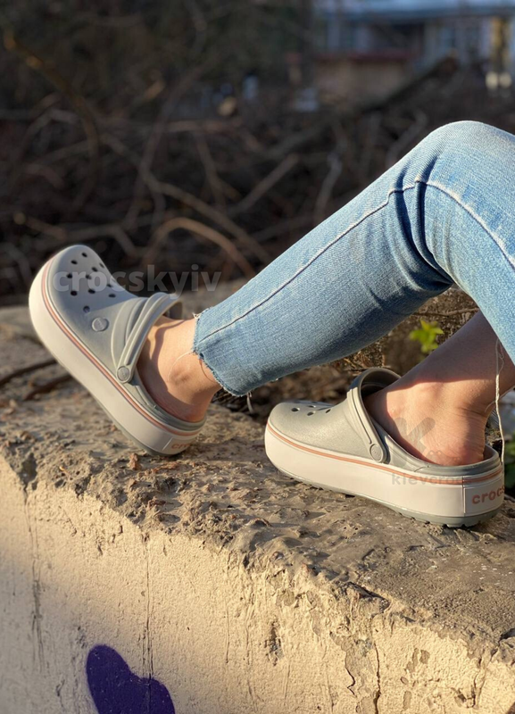 Crocs crocband platform new arrivals