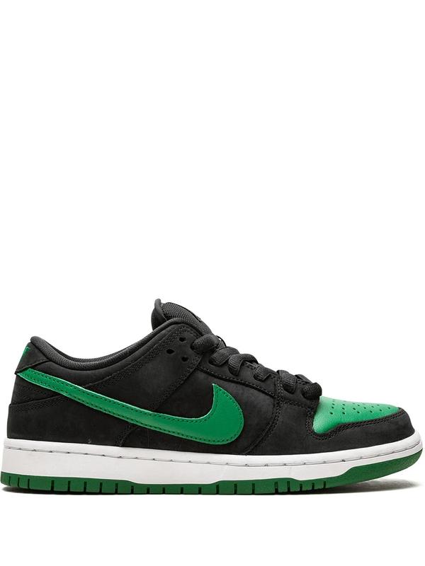 Кроссовки мужские nike dunk low, черные/зеленые (найк данк, кросівки ...