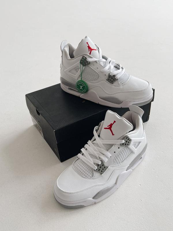 Jordan 4 кроссовки джордан 4 белые — цена 2500 грн в каталоге Кроссовки ...