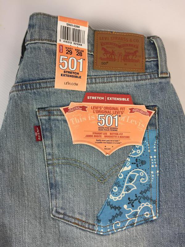 levi's 501 stretch extensible
