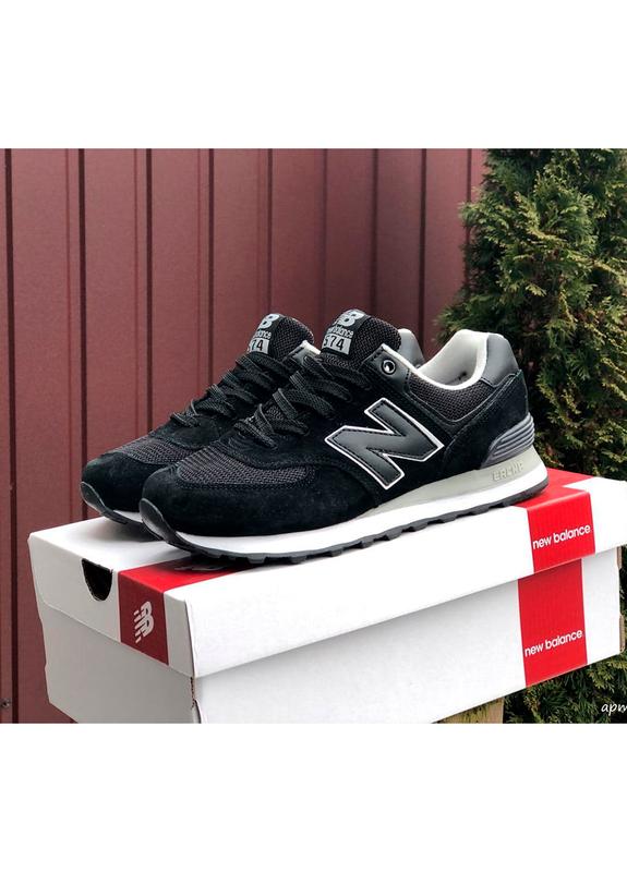 Кроссовки женские new balance 574 черные / кросівки жіночі нью баланс ...