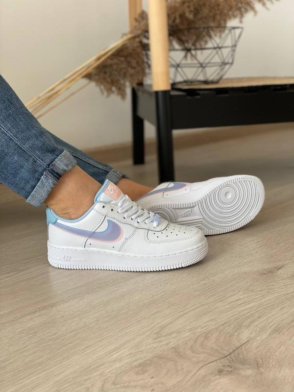 Nike air force 1 double swoosh women's hot sale