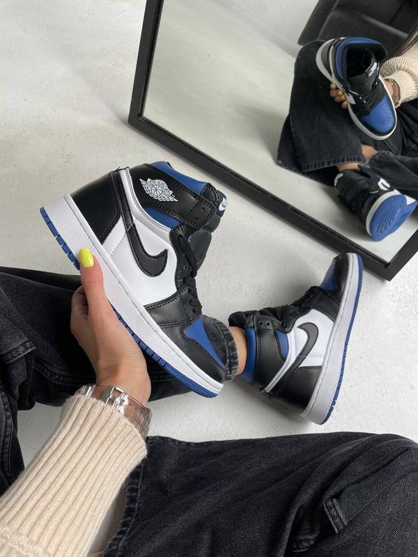 jordan 1 retro blue and black