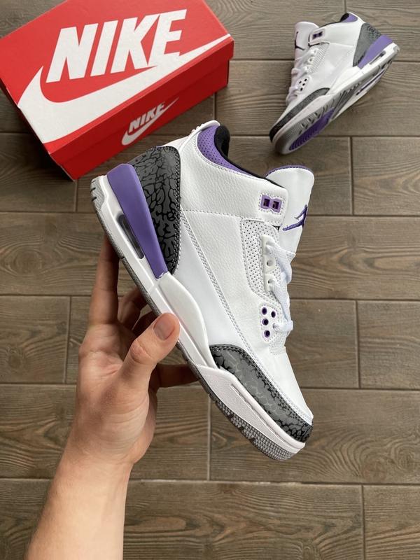 Jordan hotsell 3 violet