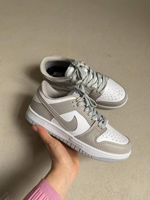 Nike dunk low grey шикарные кроссовки найк данк серые — цена 2350 грн в ...